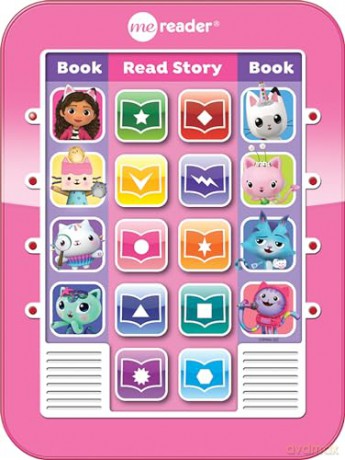 DreamWorks Gabby's Dollhouse: Me Reader 8-Book Library and Electronic Reader Sound Book Set - PI Kids - PI Kids [KSIĄŻKA]