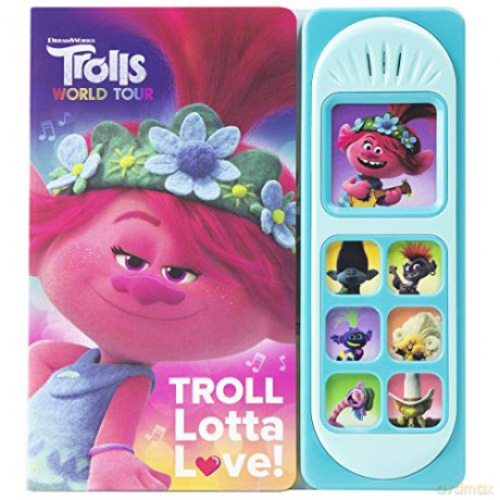 DreamWorks Trolls World Tour - Troll Lotta Love! Sound Book - PI Kids (Play-A-Sound): 1 [KSIĄŻKA]
