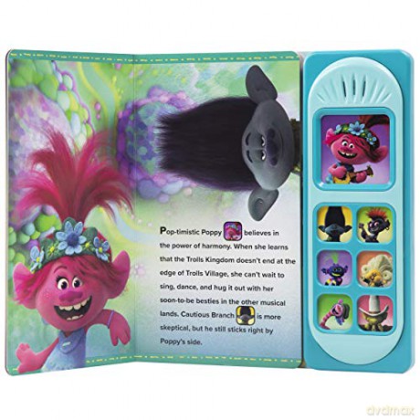 DreamWorks Trolls World Tour - Troll Lotta Love! Sound Book - PI Kids (Play-A-Sound): 1 [KSIĄŻKA]