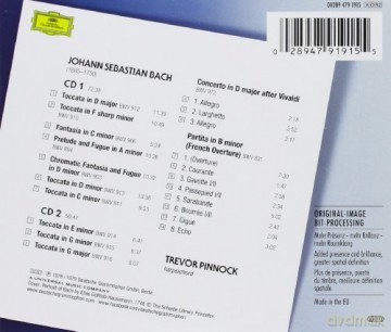 Simon Preston: Bach Toccatas Bwv 910-16 (Originals) [CD]
