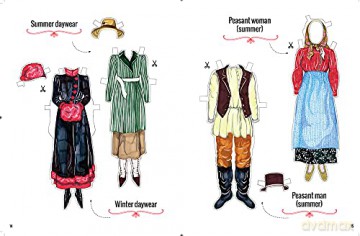Dress-up Russian Revolution (Fashion Paper Dolls): 1 - Catherine Bruzzone [KSIĄŻKA]