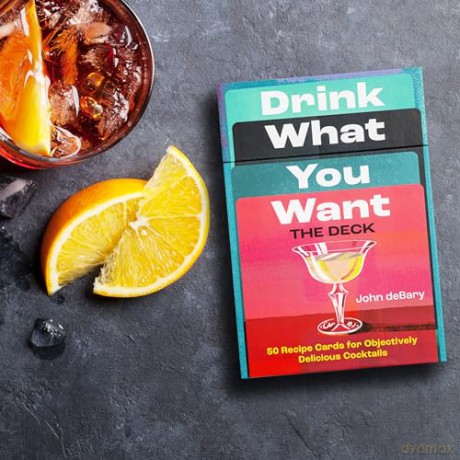 Drink What You Want: The Deck: 50 Recipe Cards for Objectively Delicious Cocktails - John deBary [KSIĄŻKA]