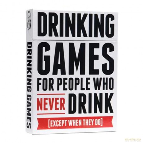 Drinking Games for People Who Never Drink (50 Drinking Game Cards) [KSIĄŻKA]