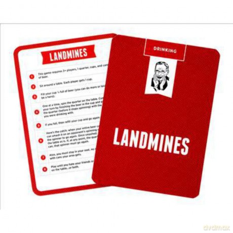 Drinking Games for People Who Never Drink (50 Drinking Game Cards) [KSIĄŻKA]