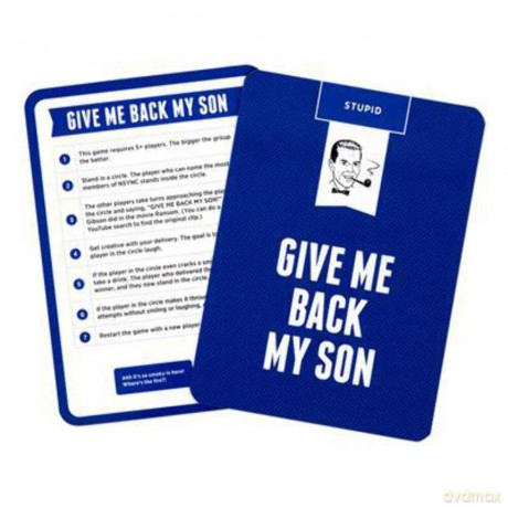 Drinking Games for People Who Never Drink (50 Drinking Game Cards) [KSIĄŻKA]