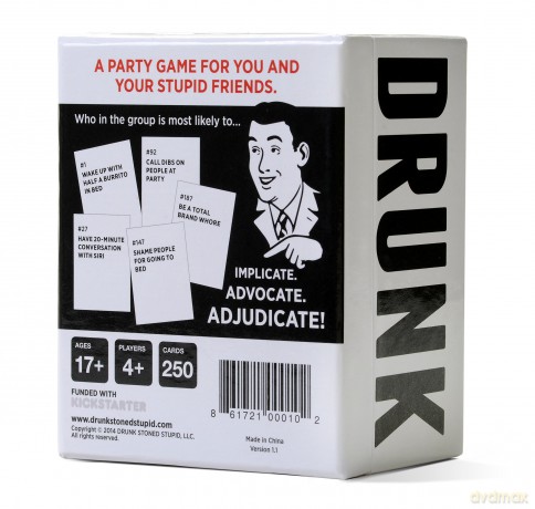 DRUNK STONED OR STUPID (A Party Game) (US) [KSIĄŻKA]