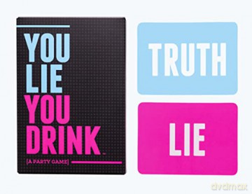 DSS Games 859575007330 Drinking People Who Like to Lie (A Party Game) [KSIĄŻKA]
