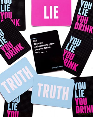 DSS Games 859575007330 Drinking People Who Like to Lie (A Party Game) [KSIĄŻKA]