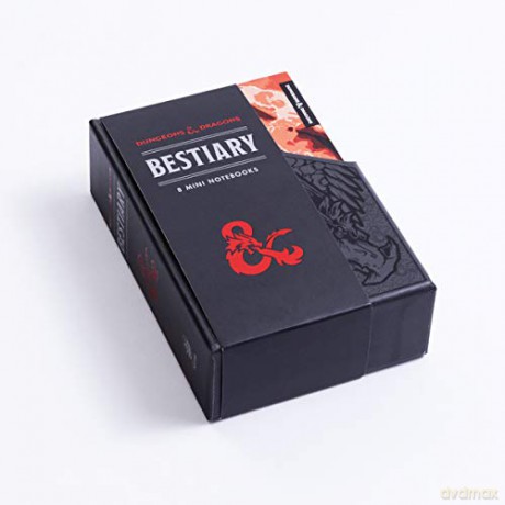 Dungeons and Dragons Bestiary Notebook Set: 8 Mini Notebooks - Wizards Of The Coast [KSIĄŻKA]