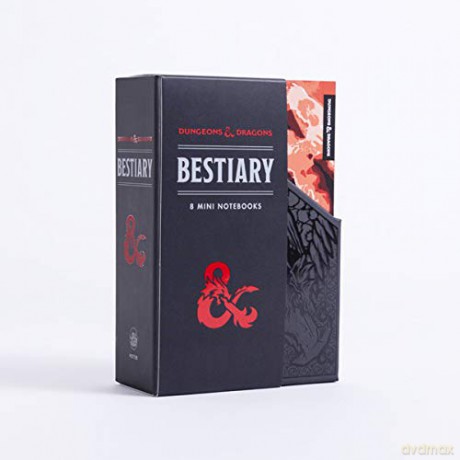 Dungeons and Dragons Bestiary Notebook Set: 8 Mini Notebooks - Wizards Of The Coast [KSIĄŻKA]