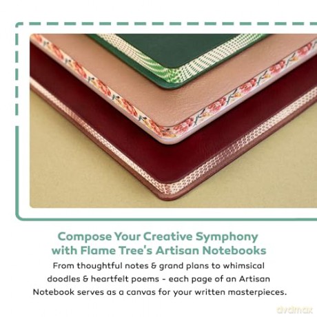 Dusky Pink Artisan Notebook (Flame Tree Journals) (Artisan Notebooks) - Flame Tree Studio [KSIĄŻKA]
