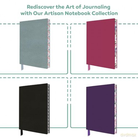 Dusky Pink Artisan Notebook (Flame Tree Journals) (Artisan Notebooks) - Flame Tree Studio [KSIĄŻKA]
