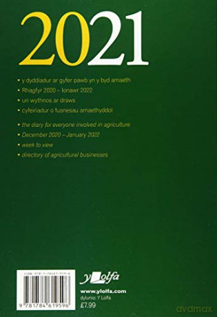 Dyddiadur Amaeth 2021 Agricultural Diary (Diaries 2021) - Y Lolfa [KSIĄŻKA]