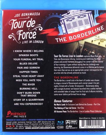 Joe Bonamassa: Tour De Force - Borderline [Blu-Ray]