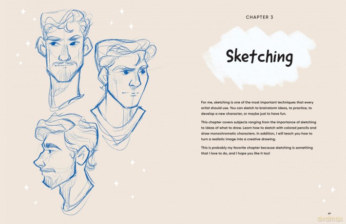 Dynamic Character Design: Draw faces and figures with pencil, markers, digital tools, and more - Fernanda Soares de Carvalho [KSIĄŻKA]