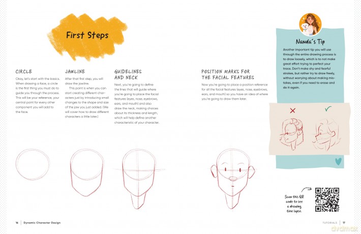 Dynamic Character Design: Draw faces and figures with pencil, markers, digital tools, and more - Fernanda Soares de Carvalho [KSIĄŻKA]
