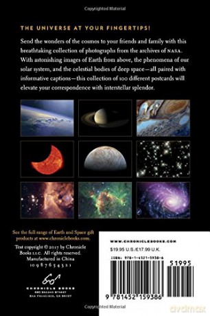 Earth and Space: 100 Postcards Featuring Photographs from the Archives of NASA - Nirmala Nataraj [KSIĄŻKA]