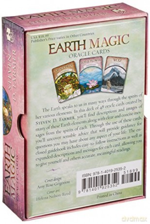 Earth Magic Oracle Cards - Steven Farmer PhD [KSIĄŻKA]
