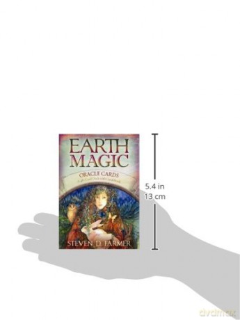 Earth Magic Oracle Cards - Steven Farmer PhD [KSIĄŻKA]
