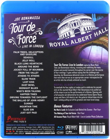 Joe Bonamassa: Tour De Force - Royal Albert Hall [Blu-Ray]