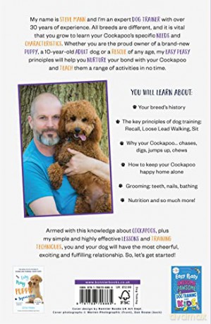 Easy Peasy Cockapoo: Your simple step-by-step guide to raising and training a happy Cockapoo - Steve Mann [KSIĄŻKA]