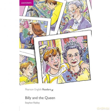 Easystart: Billy and the Queen Book and CD Pack (Pearson English Graded Readers) - Stephen Rabley [KSIĄŻKA]