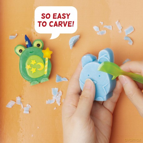 Easy-to-Carve Wax Animals - Editors of Klutz [KSIĄŻKA]