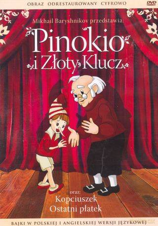 Bajki z mojego dzieciństwa 2: Kopciuszek, Pinokio i złoty klucz, Ostatni płatek [DVD]