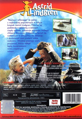 Astrid Lindgren - Rasmus i włóczęga [DVD]