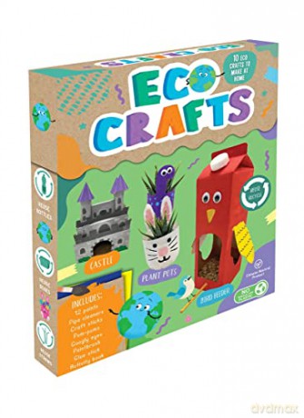 Eco Crafts (Children's Arts and Crafts Activity Kit) - Igloo Books [KSIĄŻKA]