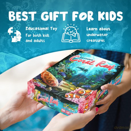 Ecosystem Coral Reef | Animals, Educational and Environmental Game | Card Game [KSIĄŻKA]