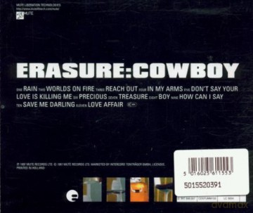 Erasure: Cowboy [CD]