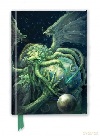 Eddie Sharam: Cthulhu Rising (Foiled Journal) (Flame Tree Notebooks) - Flame Tree Studio [KSIĄŻKA]