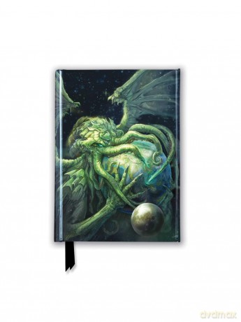 Eddie Sharam: Cthulhu Rising (Foiled Pocket Journal) (Flame Tree Pocket Notebooks) - Flame Tree Studio [KSIĄŻKA]