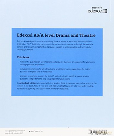 Edexcel A level Drama and Theatre Student Book and ActiveBook (Edexcel A Level Drama 2016) - John Davey [KSIĄŻKA]