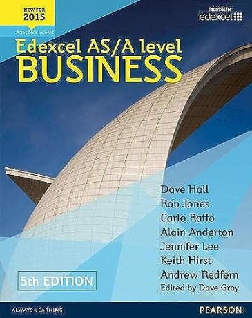 Edexcel AS/A level Business 5th edition Student Book and ActiveBook - Dave Hall [KSIĄŻKA]