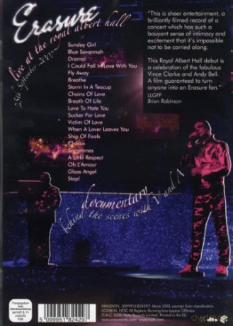 Erasure: Live At The Royal Albert Hall [DVD]