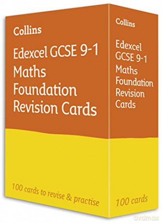 Edexcel GCSE 9-1 Maths Foundation Revision Cards: Ideal for the 2024 and 2025 exams (Collins GCSE Grade 9-1 Revision) - Collins Gcse [KSIĄŻKA]