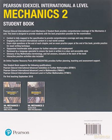 Edexcel International A Level Mathematics Mechanics 2 Student Book: Student Book - Joe Skrakowski [KSIĄŻKA]