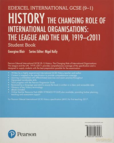 Edexcel International GCSE (9-1) History The Changing Role of International Organisations: the League and the UN, 1919-2011 Student Book - Michael Roberto [KSIĄŻKA]