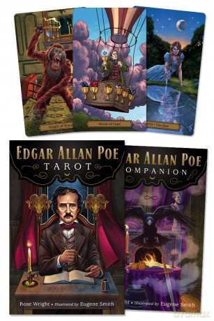 Edgar Allan Poe Tarot - Rose Wright [KSIĄŻKA]