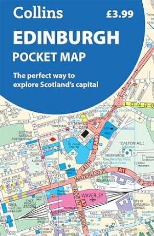 Edinburgh Pocket Map: The perfect way to explore Edinburgh - Collins Maps [KSIĄŻKA]
