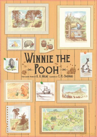 Educa Borras 18256 Winnie The Pooh 1000 Piece Photoframes Jigsaw Puzzle, Multi [PUZZLE]
