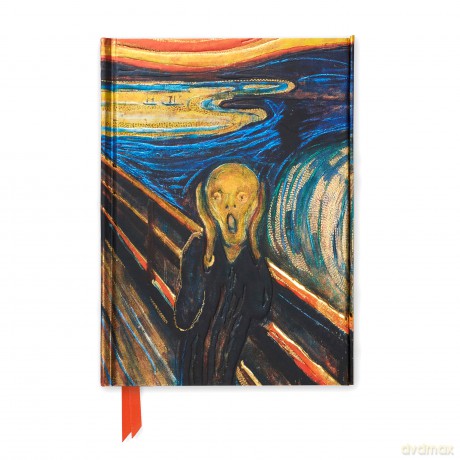 Edvard Munch: The Scream (Foiled Journal): 63 (Flame Tree Notebooks, 63) - Flame Tree Studio [KSIĄŻKA]