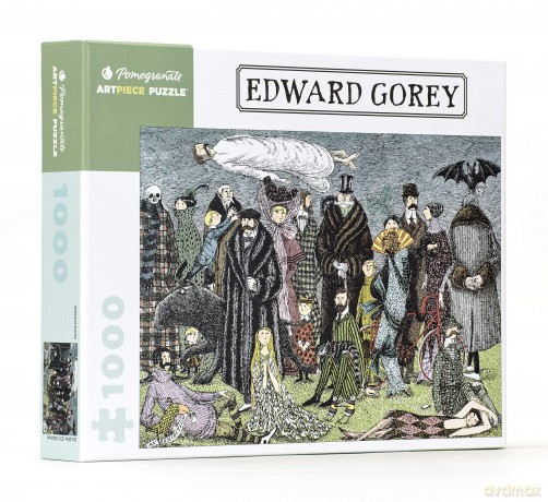 Edward Gorey 1000-Piece Jigsaw Puzzle: 1,000 Piece Puzzle - Edward Gorey [KOMIKS]