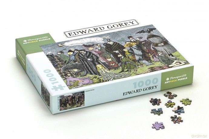 Edward Gorey 1000-Piece Jigsaw Puzzle: 1,000 Piece Puzzle - Edward Gorey [KOMIKS]