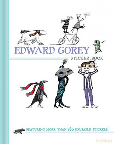 Edward Gorey Sticker Book - Edward Gorey [KOMIKS]
