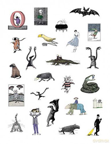 Edward Gorey Sticker Book - Edward Gorey [KOMIKS]
