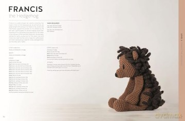 Edward's Menagerie New Edition: Over 50 easy-to-make soft toy animal crochet patterns - Kerry Lord [KSIĄŻKA]