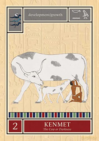 Egyptian Star Oracle: (42 Gilded Cards, 144-Page Full-Color Guidebook and Eye of Horus Charm) - Travis McHenry [KSIĄŻKA]